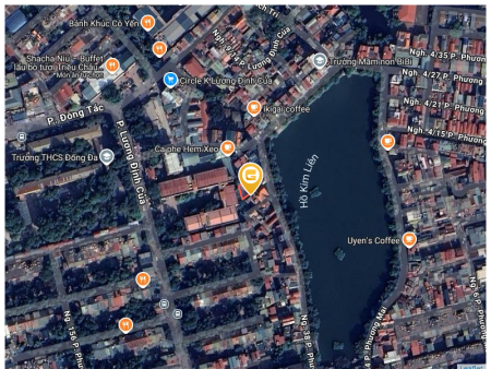 Bán đất 98.2m² full thổ cư ngang 12.3m giá 27.6 tỷ tại Đường Phương Mai Phường Kim Liên