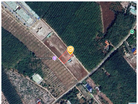 Bán đất 1102.7m² có sẵn 100m² thổ cư ngang 25m giá 600 triệu tại Đường B1 Phường Minh Hưng