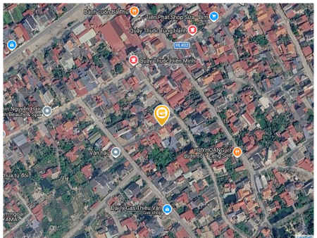 Bán 124m đất, Mặt tiền : 7,45m.Tại : Kiến Quốc - Kiến Thuỵ - Hải Phòng