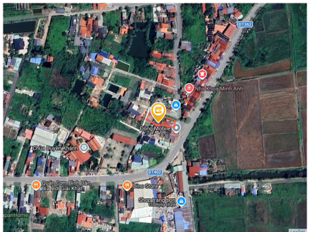 Bán 44,3m đất, Mặt tiền : 4,5m.Tại : Hoà Nghĩa - Dương Kinh - Hải Phòng