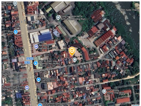 Bán đất 94m² full thổ cư ngang 4.65m giá 1.55 tỷ tại Xã Đông Hưng