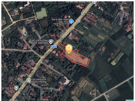 Bán đất 3066.9m² có sẵn 400m² thổ cư ngang 20m giá 79 tỷ tại Xã Kim Anh
