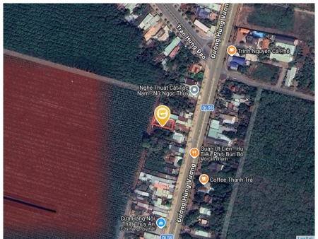 Bán đất 353.6m² full thổ cư ngang 11.5m giá 3 tỷ tại Đường Hùng Vương Xã Ngãi Giao