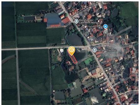 Bán đất 447m² full thổ cư ngang 9m giá 4.8 tỷ tại Xã Đông Tiên Hưng