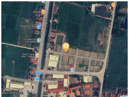 Bán đất 138m² full thổ cư ngang 7m giá 1.75 tỷ tại Xã Hồng Minh