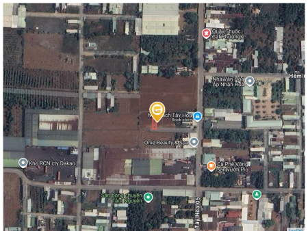 Bán đất 125m² ngang 5m giá 780 triệu tại Đường Tây Hòa 5 Xã Hưng Thịnh