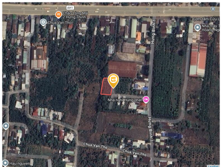 Bán đất 725.4m² ngang 35m giá 1.45 tỷ tại Xã Hưng Thịnh