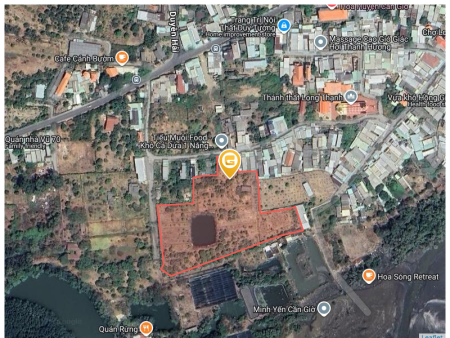 Bán đất 9677.8m² có sẵn 2000m² thổ cư ngang 100m giá 210 tỷ tại Xã Cần Giờ