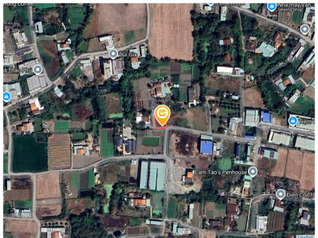 Bán đất 386.5m² full thổ cư ngang 13.3m giá 3.87 tỷ tại Xã Rạch Kiến