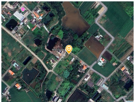Nền góc Thổ cư 55m² ngang 9,9m, Giá 295 triệu - xã Nhựt Tảo, Tây Ninh, cách 900m đường ĐT 832