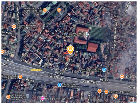 Bán nhà 106m² có sẵn 105m² thổ cư ngang 5m giá 3.6 tỷ tại Đường Đại La Phường Bạch Mai