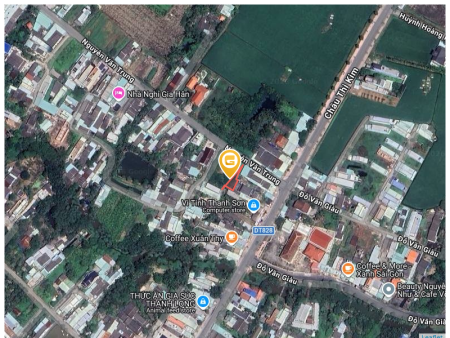 Góc 2MT đường Nguyễn Văn Trưng (nhựa 8m) dt 1078m² thổ cư. Giá 17 tỷ - Phường 7, Tân An.
