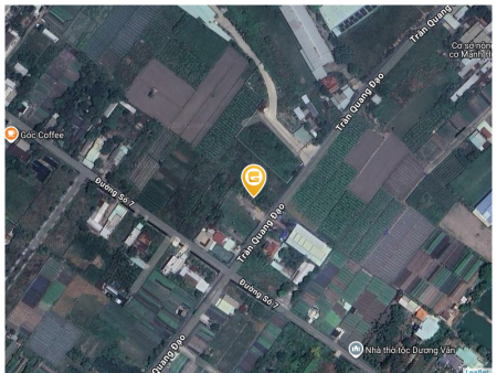 Bán đất MT Trần Quang Đạo – 10x40m, 200m² thổ cư, Tân Thông Hội, Củ Chi – giá 5,7 tỷ