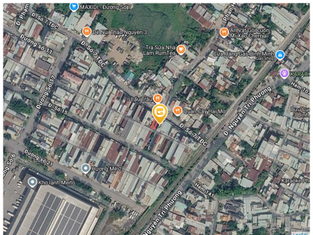 Bán đất 101.7m² có sẵn 100m² thổ cư ngang 5m giá 7.1 tỷ tại Phường Dĩ An