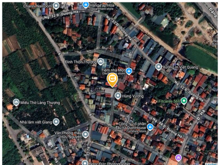 Bán đất 86m² có sẵn 75m² thổ cư ngang 3.5m giá 5.95 tỷ tại Đường Phù Đổng Xã Phù Đổng