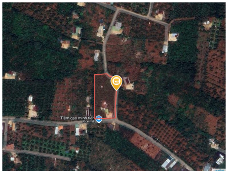 Bán đất 340m² có sẵn 120m² thổ cư ngang 6m giá 1.2 tỷ tại Xã Dliê Ya