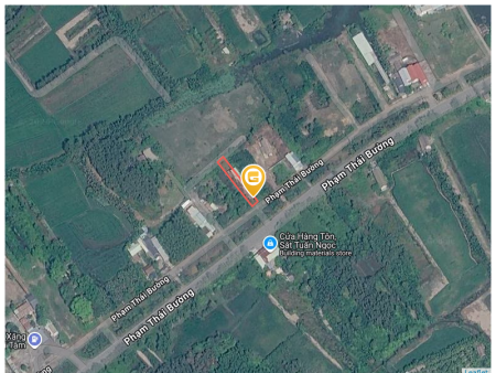 Bán đất 383.5m² có sẵn 60m² thổ cư ngang 6.8m tại Đường Phạm Thái Bường Xã Đại Phước
