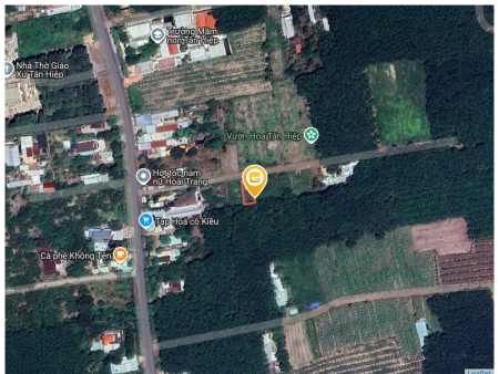 Bán đất 211.5m² có sẵn 100m² thổ cư ngang 5m tại Xã Phước Thành