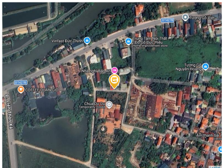 Bán đất đấu giá dư dụ 77,6m² full thổ cư ngang 5.1m giá 6.3 tỷ tại Xã Tam Hưng, Thanh oai, Hà Nội