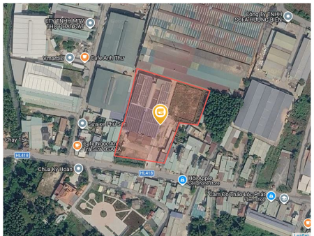 Bán đất xưởng 11771.2m² ngang 75m giá 120 tỷ tại Phường Tân Hiệp