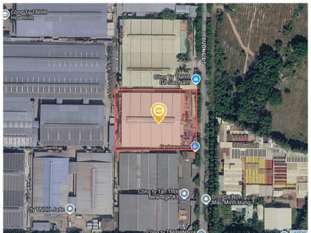 Bán xưởng hoặc cho thuê 11154m² ngang 90m giá 114 tỷ tại Phường Tân Hiệp