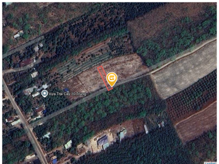 Bán đất 533.7m² có sẵn 100.0m² thổ cư ngang 10m giá 850 triệu tại Xã Tân Khai