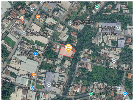 Bán đất 1548m² có sẵn 100m² thổ cư ngang 35m giá 29 tỷ tại Phường Lái Thiêu