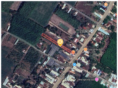 Bán đất 1161m² có sẵn 400m² thổ cư ngang 7m tại Xã Dương Minh Châu