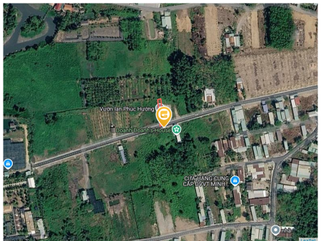 Bán đất 186m² có sẵn 60m² thổ cư ngang 5m giá 1.45 tỷ tại Phường Hòa Lợi