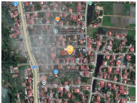 Bán đất 277,4m² có sẵn 276m² thổ cư ngang 25,4m giá 2.08 tỷ tại Xã Bất Bạt