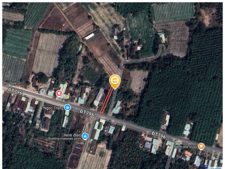 Bán đất 50m² full thổ cư ngang 4m giá 120 triệu tại Xã Ninh Điền