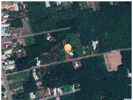 Bán đất 549m² có sẵn 100m² thổ cư ngang 8m giá 1.26 tỷ tại Xã An Long