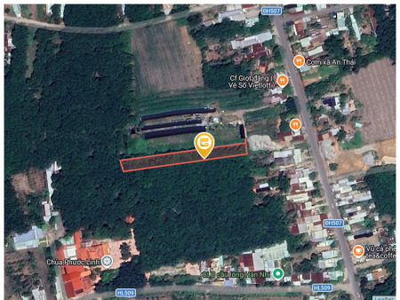 Bán đất 2142m² ngang 16,5m giá 1.49 tỷ tại Xã An Long