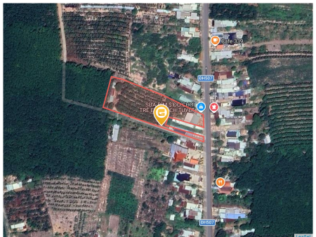 Bán đất 230m² có sẵn 100m² thổ cư ngang 5m giá 780 triệu tại Xã Phước Thành