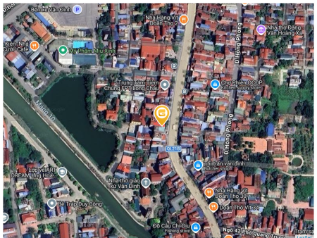 Bán nhà 62,6m² full thổ cư ngang 5.5m giá 9.8 tỷ tại Xã Vân Đình