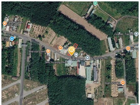 Bán đất 200m² có sẵn 60m² thổ cư ngang 5m giá 2.3 tỷ tại Phường Chánh Phú Hòa