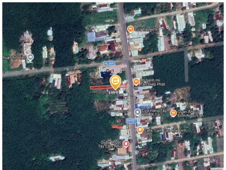 Bán đất 401m² có sẵn 100m² thổ cư ngang 5.5m giá 780 triệu tại Xã Phước Thành