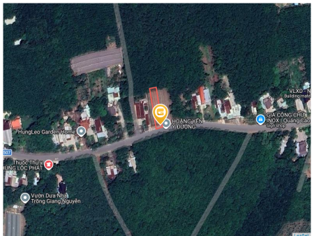 Bán đất 593m² có sẵn 100m² thổ cư ngang 5m giá 750 triệu tại Xã Phước Thành