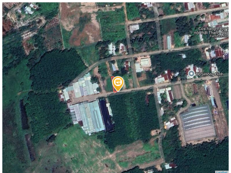 Bán đất 152.7m² có sẵn 100m² thổ cư ngang 5m giá 620 triệu tại Xã Phước Thành