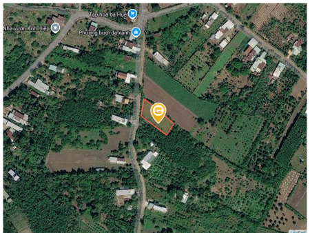 Bán đất 1172m² ngang 25.3m giá 2.2 tỷ tại Xã Xuân Phú