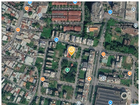 Bán đất 200m² full thổ cư ngang 10m giá 9.5 tỷ tại Phường Lái Thiêu