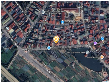 Bán đất thổ cư khả lễ phường võ cường, ngõ oto 56.5m mặt 7.7m vía 4.5 tỷ