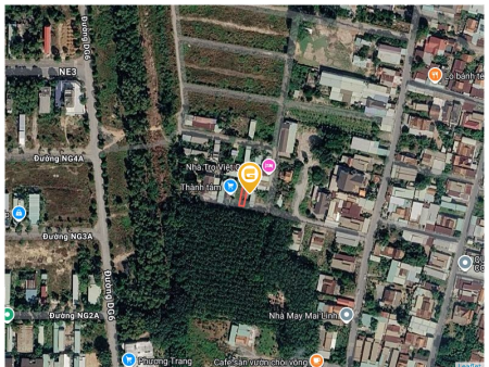 Bán đất 134,1m² có sẵn 110m² thổ cư ngang 5m giá 1.32 tỷ tại Phường Chánh Phú Hòa