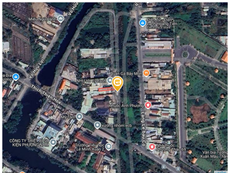 Bán đất 534m² có sẵn 258m² thổ cư ngang 8m giá 9.6 tỷ tại Xã Bình Lợi