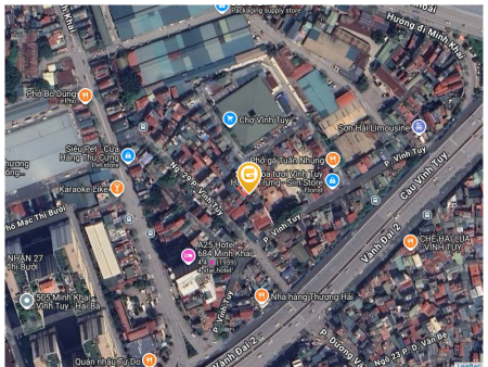 Bán nhà 95m² có sẵn 80,5m² thổ cư ngang 6m giá 18.9 tỷ tại Đường Vĩnh Tuy Phường Vĩnh Tuy