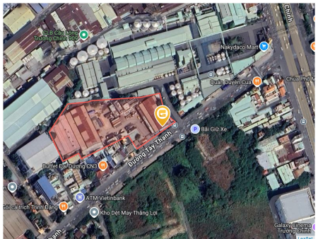Bán đất 11222m² full thổ cư ngang 40m giá 610 tỷ tại Phường Tây Thạnh
