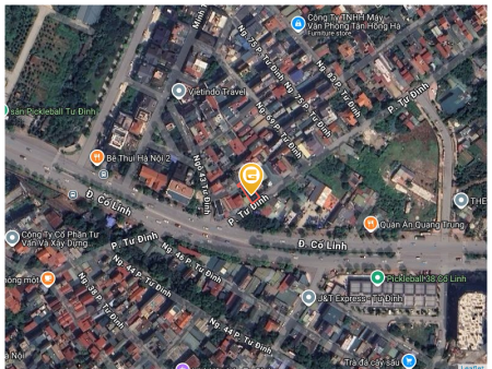 Bán đất 75m² full thổ cư ngang 5m giá 500 triệu tại Phường Long Biên