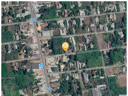 Bán đất 416m² có sẵn 100m² thổ cư ngang 7m giá 800 triệu tại Xã Phước Thành