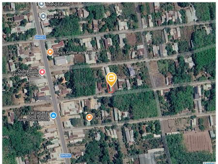 Bán đất 270m² có sẵn 100m² thổ cư ngang 5m giá 550 triệu tại Xã Phước Thành