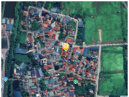 Bán đất 232m² full thổ cư ngang 10m giá 8 tỷ tại Xã Phú Xuyên